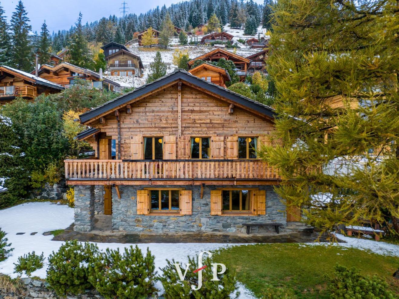 L'Alouvy Winter Dream Chalet For Family At Verbier别墅 外观 照片